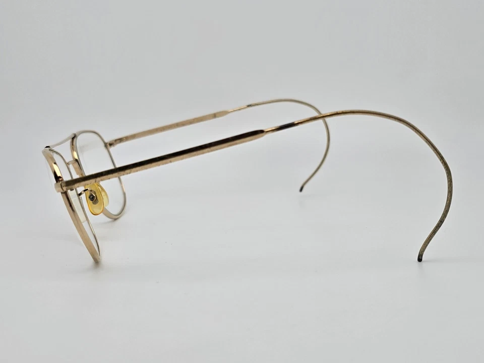 Gafas de sol American Optical AO Original Piloto Dorado Aviador Marco 51 mm Foto 4 de 4