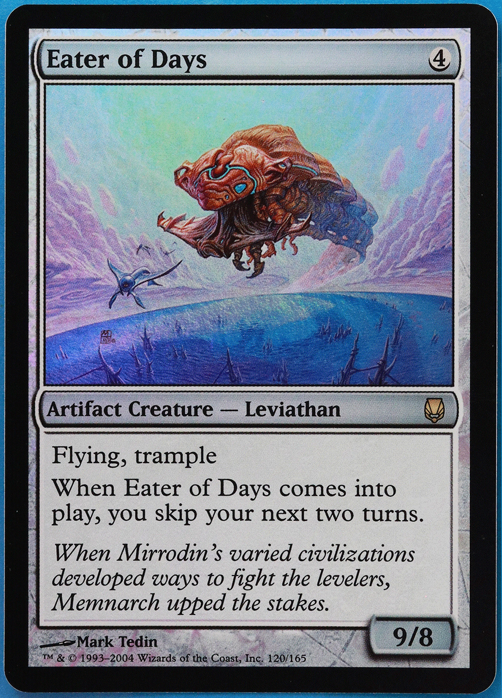 Eater of Days FOIL Darksteel MINT Artifact Rare MAGIC CARD (ID# 503552) ABUGames