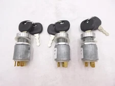 3 Pack Universal Ignition Starter Switch 302200180061 04.03.2024 w/ 2 Keys
