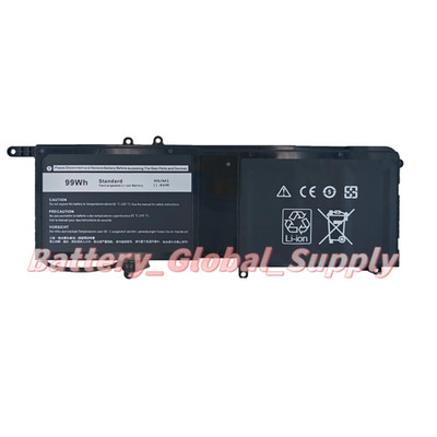 Battery for DELL ALIENWARE15 R3 R4 17 R4 R5 P31E 9NJM1 11.4v 8600mah New 1PC
