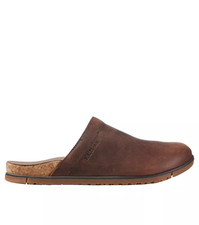 L.L.Bean Women's Go-Anywhere Clogs, Nubuck - Brown