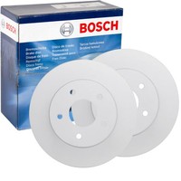 2X Bosch Bremsscheiben Ø278Mm Hinten Passend FÜR Nissan Almera Primera