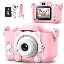 Kids Camera Toys for 3-8 Year Old Girls Boys,Children Digital Video Camcorder...