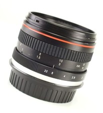 Unbranded 50mm Macro F1.4 Manual Focus Prime Lens For Canon EF Rear Lens Cap