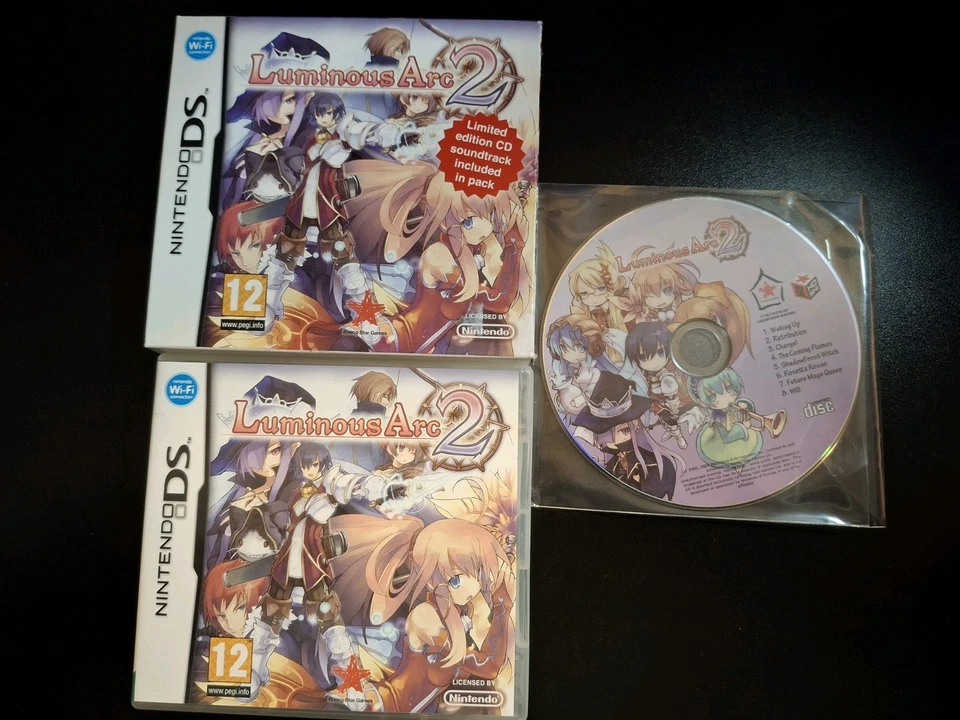 Luminous Arc 2 Limited Edition Nintendo DS With Soundtrack CD - Image 3 of 4