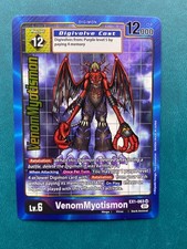 1x EX1-063 VenomMyotismon Classic Collection Alternate Art Digimon Card Game x1