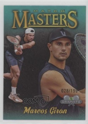 2024 Graphite Match Masters Aqua Refractor 28/199 Marcos Giron Rookie RC 1gs8