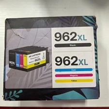 Exurbiz 962XL Ink Cartridge Black Cyan Magenta Yellow Printer Ink