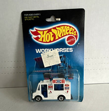 Hot Wheels Workhorses Good Humor Truck 1:64 Diecast/Plastic White, Unopened