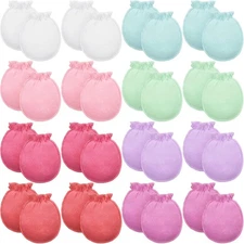 16 Pairs Newborn Baby Cotton Mittens No Scratch Gloves for Boys Girls