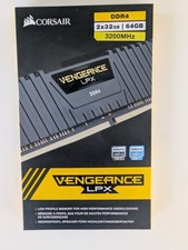 Corsair Vengeance LPX 64GB 2 x 32GB 3200 MHz Desktop RAM Memory Kit with box