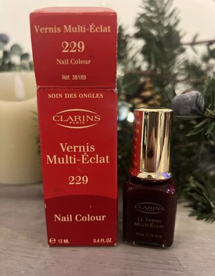 Clarins Multi-Eclat 229 Nagelfarbe Ivory Shimmer 12ml Neu Weihnachtslack
