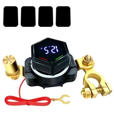 Battery Disconnect & Top Post Kill Switch 5-80V Heavy Duty Shut Off For Car RV