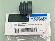 NEW GENUINE DRAG SPECIALTIES DS195052 REAR MASTER CYLINDER DUSTBOOT