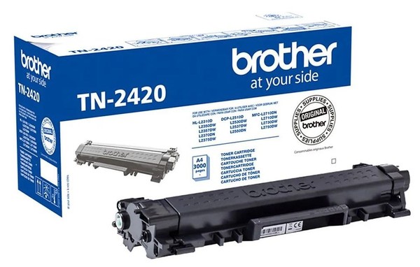 Brother TN-2420 Original Toner Schwarz Hohe KapazitäT Bis 3000 Seiten Neu-image