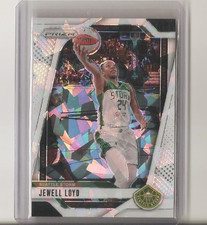 2024 Panini WNBA Prizm JEWELL LOYD White Ice Prizm Refractor 24/35 #49 JERSEY #