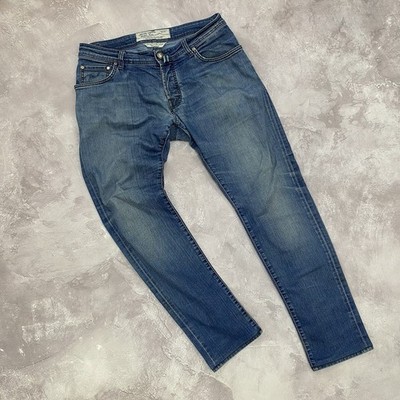 Vintage Jacob Cohen Handmade Tailored Jeans Size 35 Avant-garde