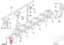 Genuine BMW M3 M5 Z3 M Z4 Z8 E34 E36 E39 E46 Throttle valve switch 13637840383