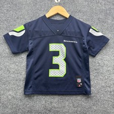 Seattle Seahawks Jersey Youth Size S Russell Wilson 3 NFL Football