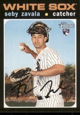 2020 Topps Heritage #674 Seby Zavala RC