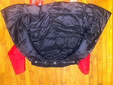 Tommy Hilfiger Mens L Red/Black Quilted Insul...