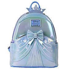 Disney Princess Cinderella 75th Iridescent Shiny Series Loungefly Mini Backpack