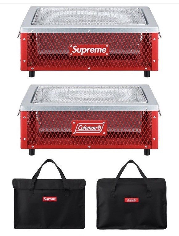 Brand New Authentic Supreme x Coleman Charcoal Tabletop Brand New Authentic Supreme x Coleman Charcoal Tabletop