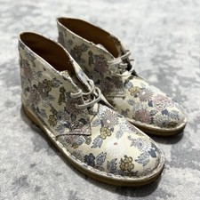 Clarks Shoes Uk 5.5 Originals Desert Boots Liberty Art Fabric Floral Print