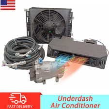 Universal Coolheat Ac Kit Auto Car 12v Dc Underdash Electric Air Conditioning Universal Coolheat Ac Kit Auto Car 12v Dc Underdash Electric Air Conditioning