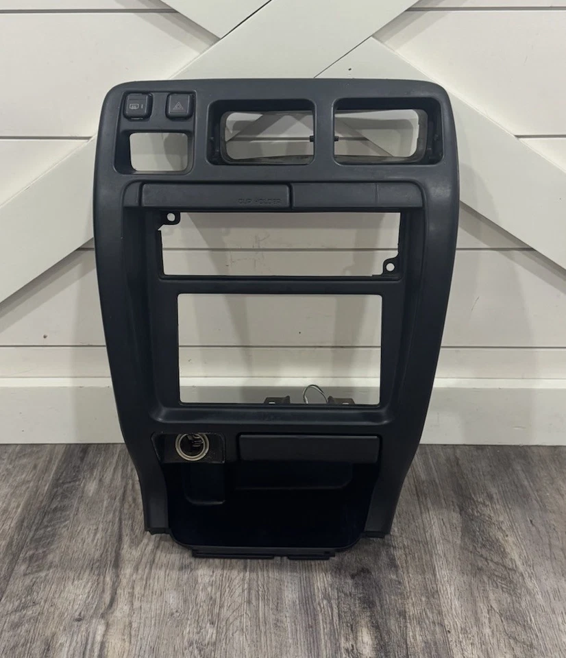 Toyota 4Runner 1996-1998 tablero central radio control de clima embellecedor bisel ventilaciones OEM Foto 3 de 4