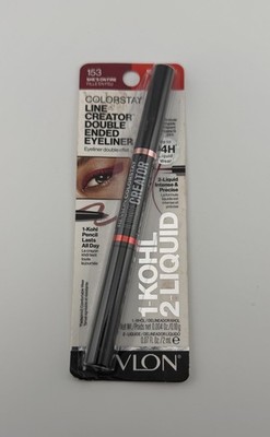 Revlon Colorstay Line Creator Double Ended Eyeliner 153- Shes on Fire Red SEALED