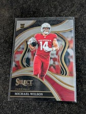 2023 Panini Select - Club Level #234 Michael Wilson (RC) Cardinals Football Card