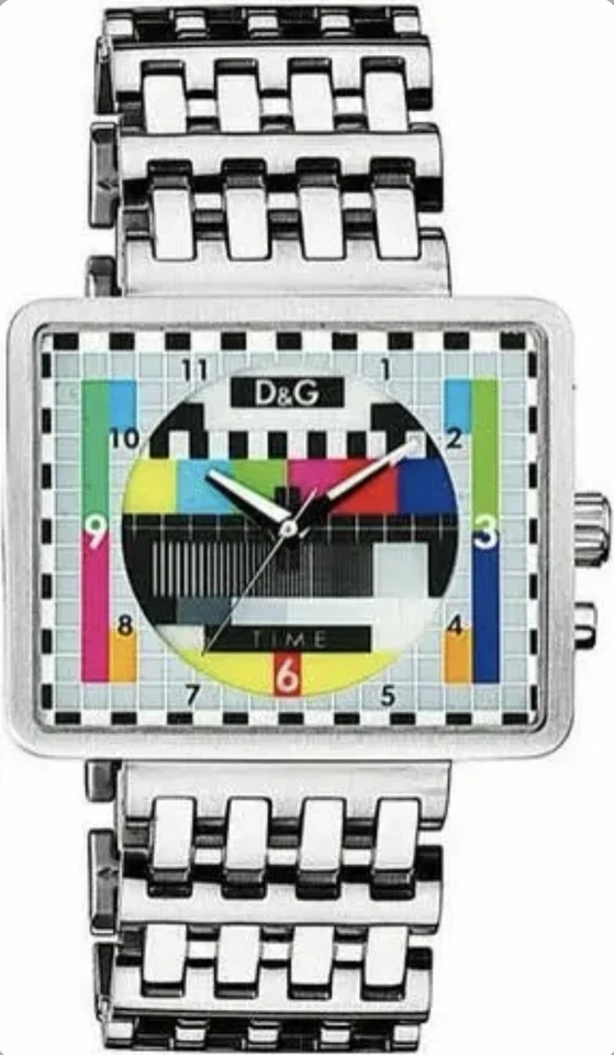 Dolce & Gabbana D&G NEW Medicine Man WATCH TV Test Card Unisex DW0197 BNIB RARE - image 2 of 4
