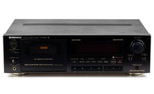 Pioneer CT-S610 3-Kopf registratore a cassette Dual Capstan/revisionato 2 Anni