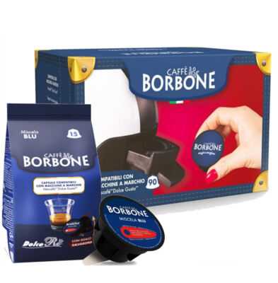 Dolce Gusto Miscela Blu Caffè Borbone Espresso Kapseln kompatibel Nescafé