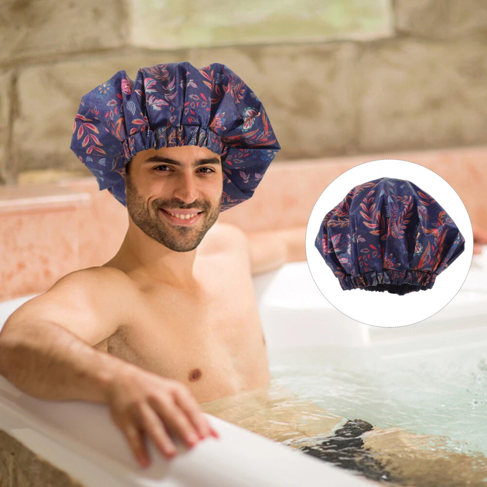 Turban style best sale shower cap