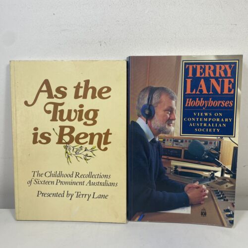 2 Lot Terry Lane - Hobbyhorses & As the Twig is Bent Medium Paperbacks - Picture 1 of 13