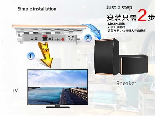 AU-HAJURIZ,Karaoke player,18.5'' 1TB HDD,5IN1 Amplifier,YouTube,Cloud,Smart AI - Picture 14 of 20