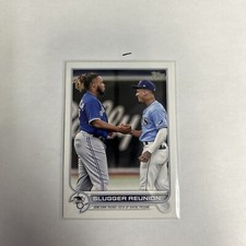 2022 Topps Series 1 - Checklist #329 Vladimir Guerrero Jr., Wander Franco (RC)