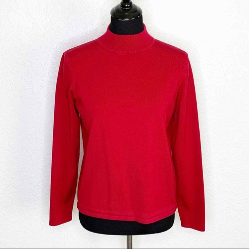 mock turtleneck sweater size 
