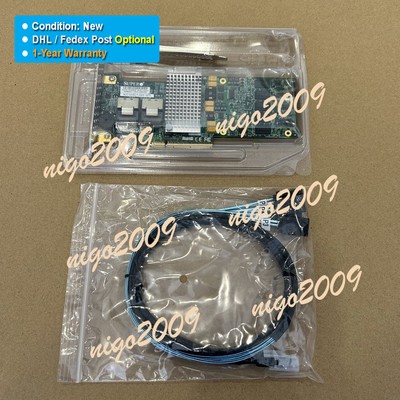 New Supermicro AOC-SAS2LP-H8IR (LSI 9260-8i) SAS RAID Card with 8087 SATA Cable