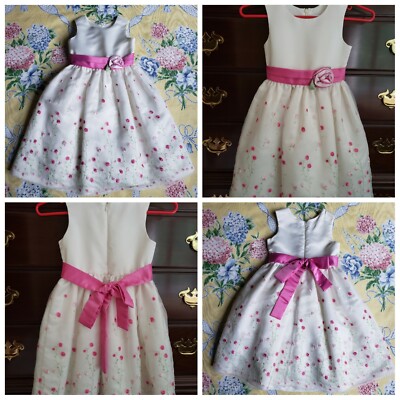 Jayne Copeland Girls 6X - Spring/Easter/Pageant/Party Dress - Worn once 4 Photo