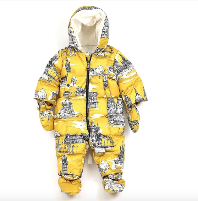 burberry baby snowsuit