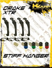 avvisatore visivo luminoso carp fishing K-karp Drake XTR Stiff Hanger