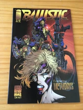 BALLISTIC # 1 VF IMAGE COMICS 1995 MICHAEL TURNER BRIAN HABERLIN WETWORKS