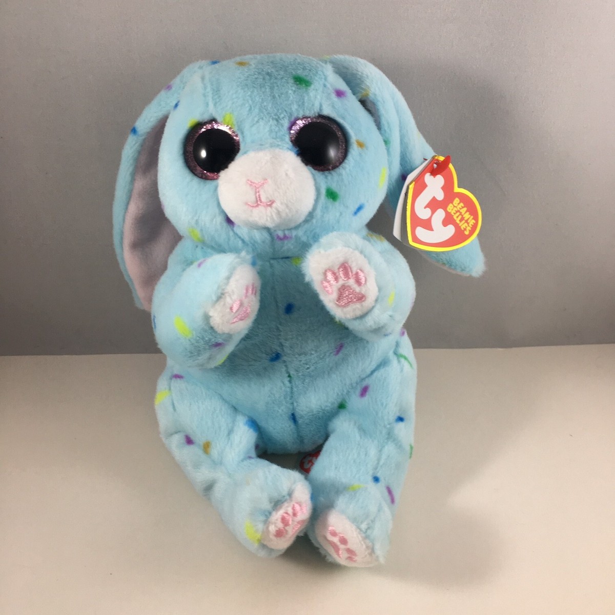 Ty Beanie Baby Bellies - SKIPPY the Easter Bunny Rabbit 6