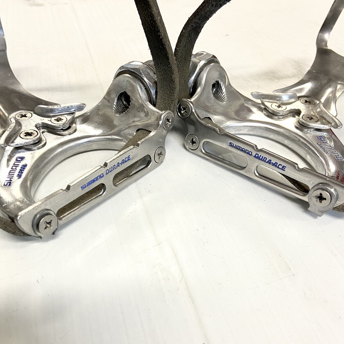 Pédales Shimano Dura-Ace EX 7200 Vintage – Occasion Axe 9/16 Argent