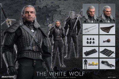 1/6 Scale Action Figure Display Stand The Witcher Geralt Customize