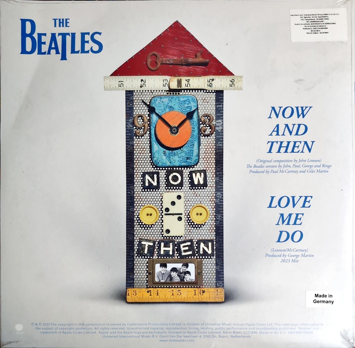 BEATLES　Now & Then Black Vinyl 12インチ ④ The Beatles – Now And Then / Love Me Do (2023, LP) Black