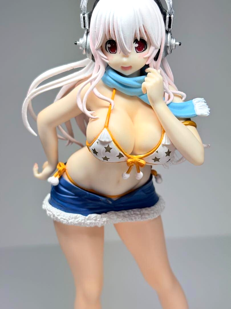 Super Sonico Super Pochaco Winter Ver. Figure Set of 2 Taito Prize